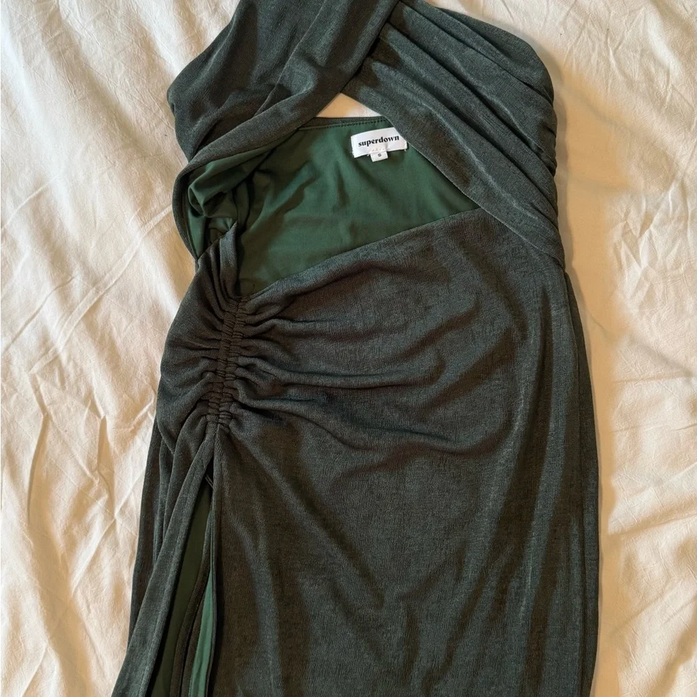 Revolve Superdown green dress - Picture 3 of 5